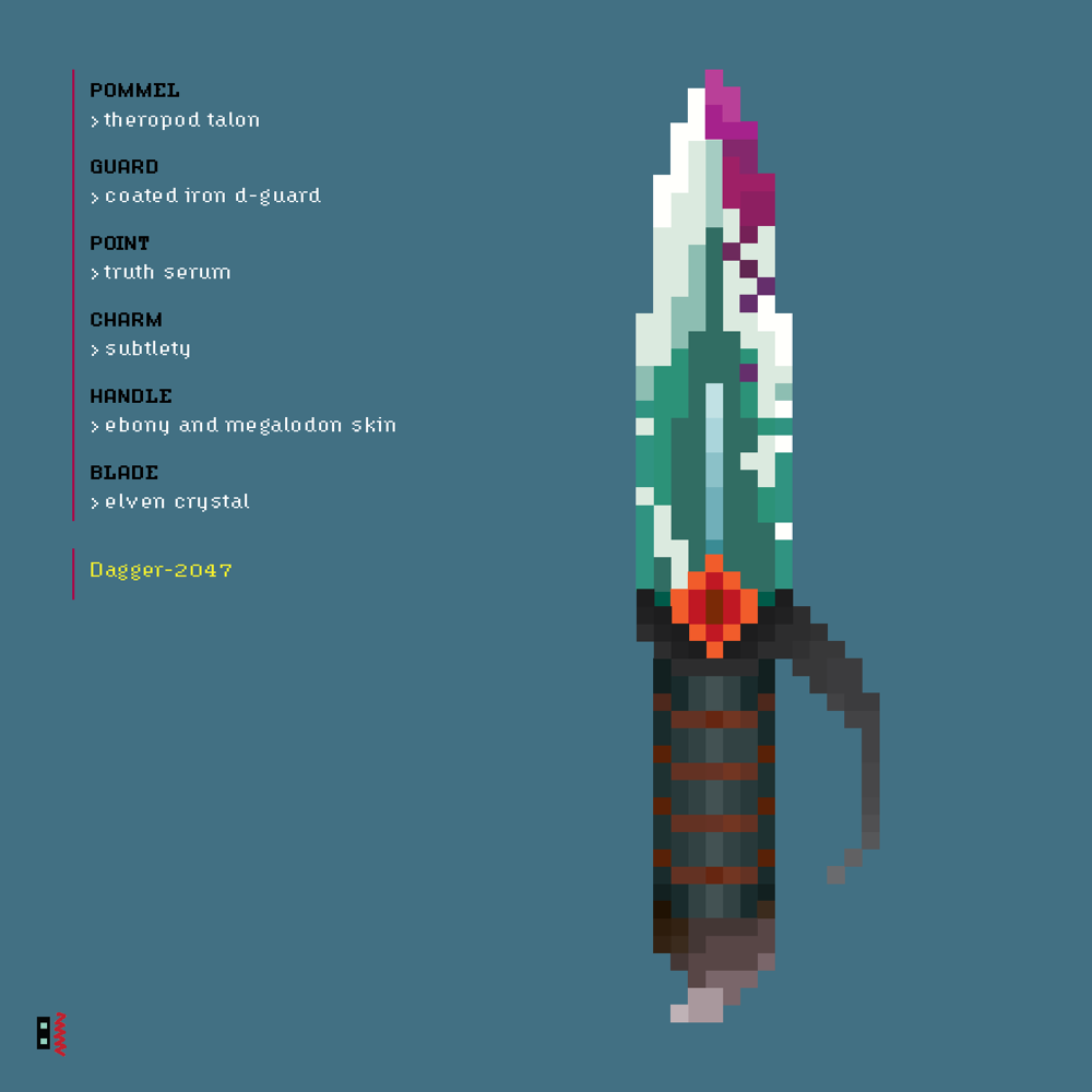 Dagger 2047 Pixel Daggers   Dagger 2047 