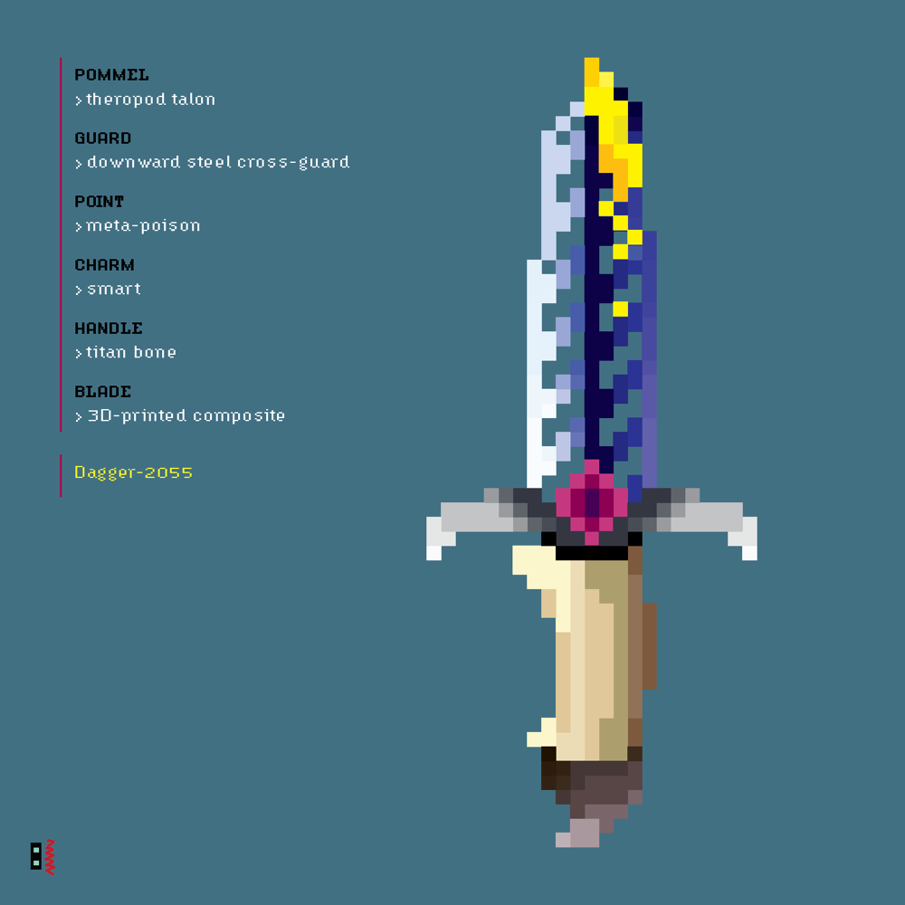 Dagger 2055 Pixel Daggers   Dagger 2055 