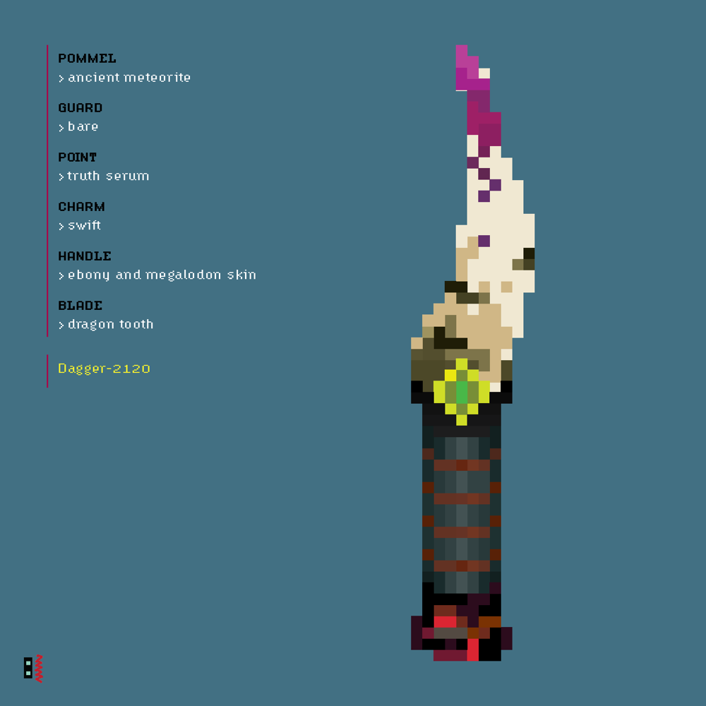 Dagger 2120 Pixel Daggers   Dagger 2120 