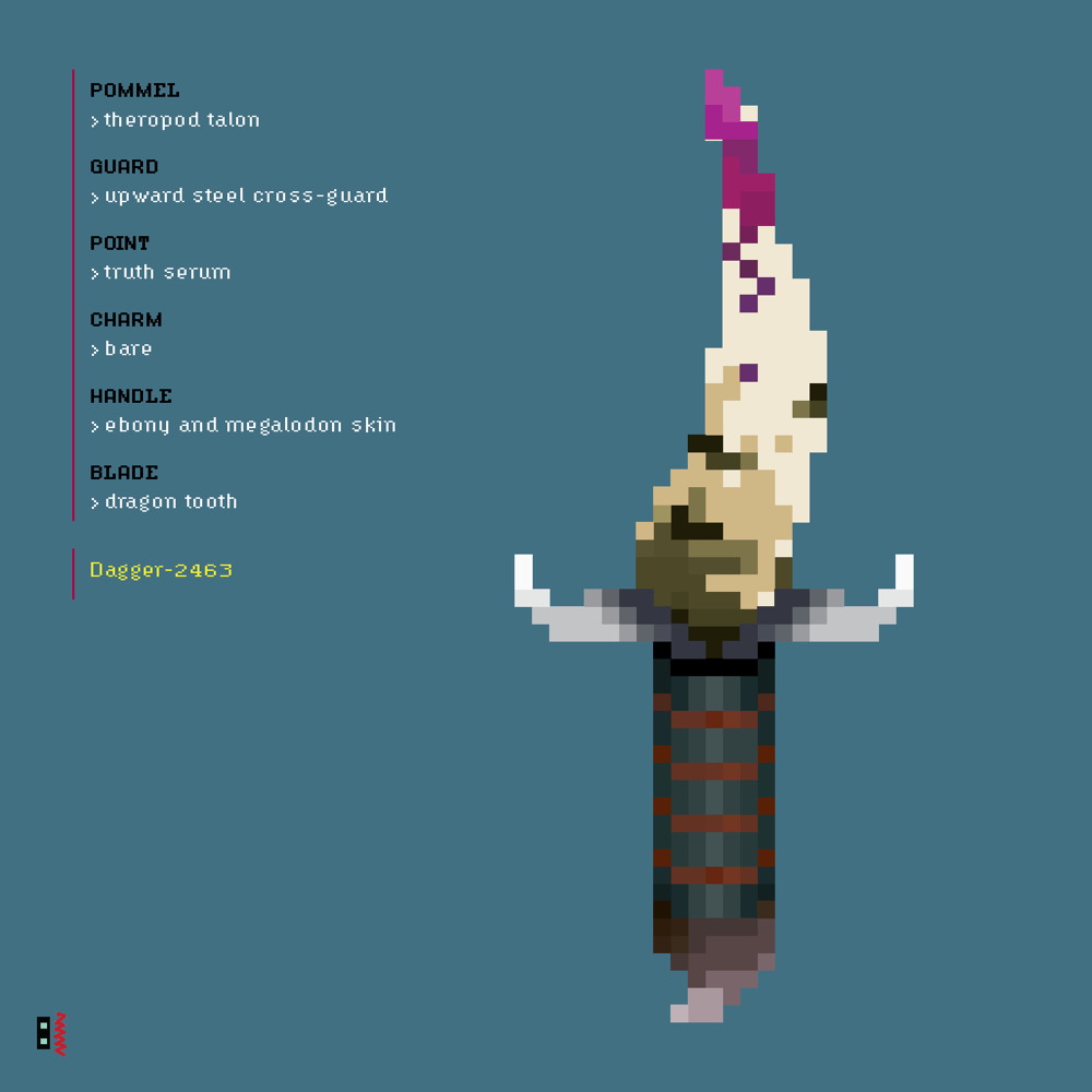 Dagger 2463 Pixel Daggers   Dagger 2463 